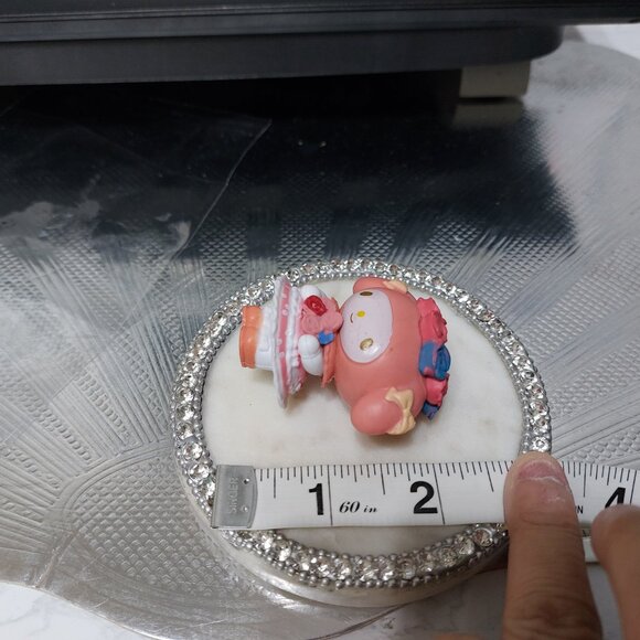 Cute My Melody Toy Figurine In a Pretty Dress - Picture 6 of 9